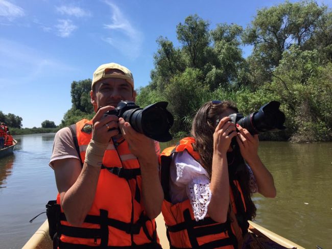 В лодке блогеры ПГорелов