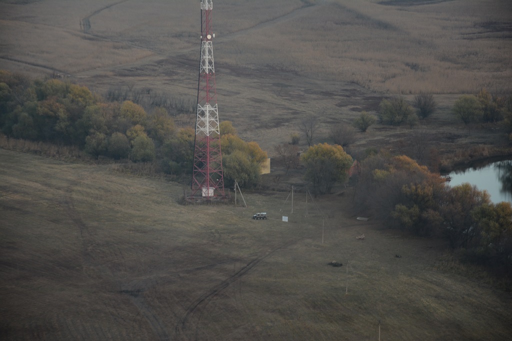 Противопожарный разрыв по северной границе. Кордон 3 Обжоровский участок