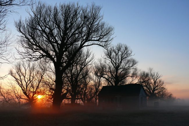 Трехизинка закат